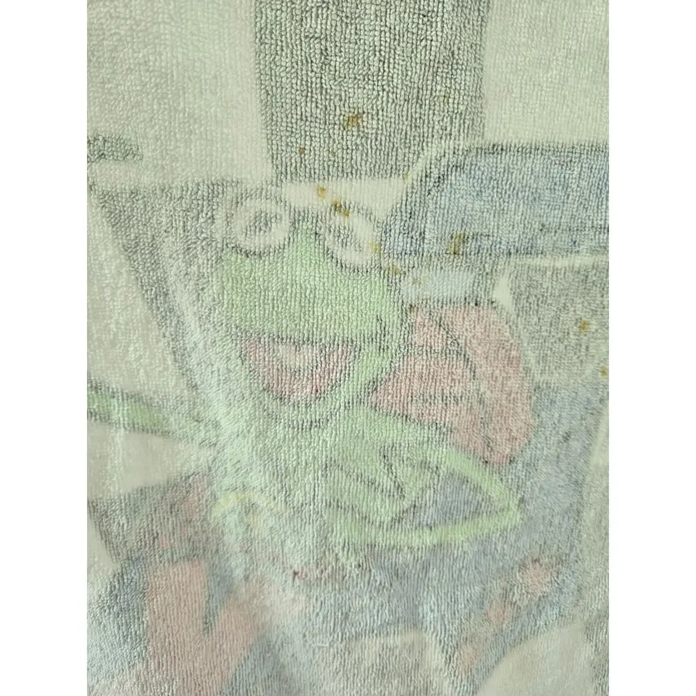 Muppets Beach Towel 1980s Vintage 28x57